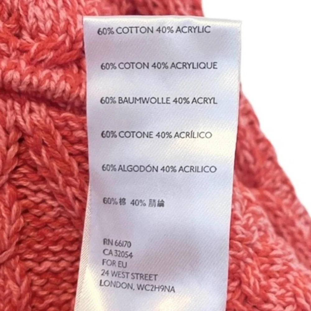 Pilcro & the Letterpress by Anthropologie Cable Knit Crewneck Sweater